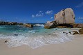 La Digue. Anse Marron. La Digue.  Iles Seychelles. 