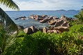La Digue. Anse Sévère. La Digue. Iles Seychelles. Océan Indien. 