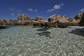 La Digue. Anse Marron. La Digue. Les Iles Seychelles. Océan Indien. 