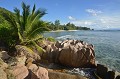 La Digue. Cross. La Digue. Iles Seychelles. Océan Indien. 