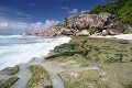 La Digue. Grand Anse. La Digue. Iles Seychelles. Océan Indien. 