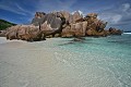 La Digue. Anse Coco. La Digue. Iles Seychelles. Océan Indien. 
