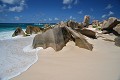 La Digue. Pointe Camille. La Digue. Iles Seychelles. Océan Indien. 