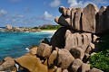 La Digue. Pointe Camille. La Digue. Iles Seychelles. Océan Indien. 