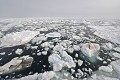 Svalbard. Détroit Hinlopen. Fjord Vibebukta.  