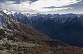  Parc National du Mercantour. Alpes Maritimes. Automne en Haute Vésubie. Vallon du Cavalet et Mont Pelago. 