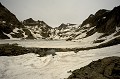  Parc National du Mercantour au printemps. Lac Nègre. Alpes Maritimes. France. 