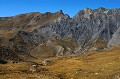  Crète de la Tour. Salso Moreno. Automne en Haute Tinée. Parc National du Mercantour. Alpes Maritimes. 
