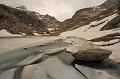  Vallée des Merveilles. Lac des Merveilles. Printemps en Haute Roya. Parc National du Mercantour. Alpes Maritimes. 