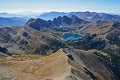 Lac d'Allos altitude 2227m. Lac d'Allos. Parc National du Mercantour. 