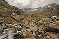 La Vallée des Merveilles. Alt. 2225m.  Printemps en Haute Roya. La Vallée des Merveilles. Printemps en Haute Roya. Parc National du Mercantour. Alpes Maritimes. 