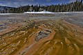 Yellowstone en hiver Old Faithful. Parc National de Yellowstone. 