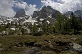  Parc National du Mercantour. Alpes Maritimes. Parcs Nationaux de France. Caires de la Cougourde et tourbières. 