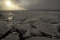  Formation de la banquise. Mer d'Okhotsk. Nord du Japon l'hiver. 