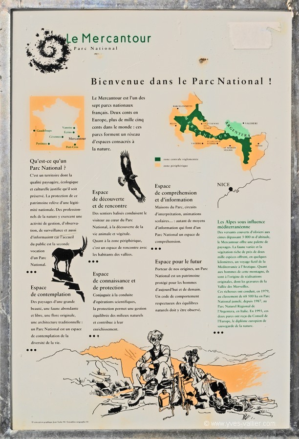 Panneau du Parc.